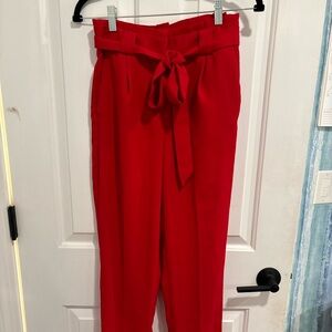 Express red dress pants, perfect condition